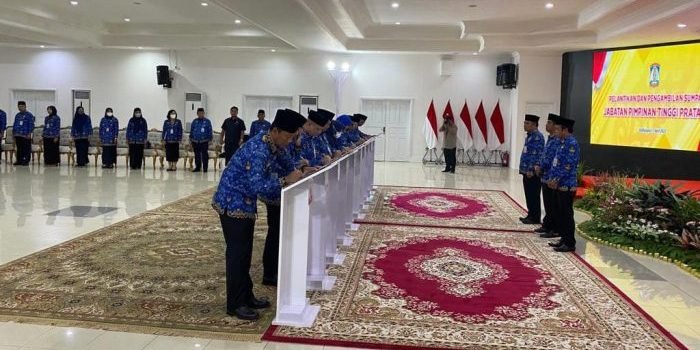 Ini Jabatan Baru 10 Pimpinan Tinggi Pratama Kota Balikpapan 