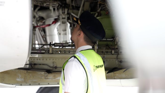 Mudik Lebaran 2023, Lion Air Tingkatkan ramp check sebagai proses inspeksi pesawat menyeluruh sebelum atau setelah penerbangan. Selasa (25/04/2023).