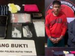 Satresnarkoba Polres Kutim kembali berhasil mengungkap kasus tindak pidana narkoba jenis sabu. Foto: HO/Humas Polda Kaltim.