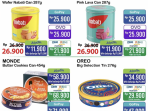 Alfamart menghadirkan promo JSM terbaru pada 1-2 April 2023, dengan produk andalan seperti Marjan seharga Rp16 ribuan dan Nissin Yellow Kaleng seharga Rp 47.900.