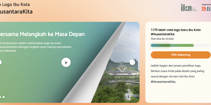 Pemerintah Ajak Rakyat Indonesia untuk Pilih Logo IKN Nusantara