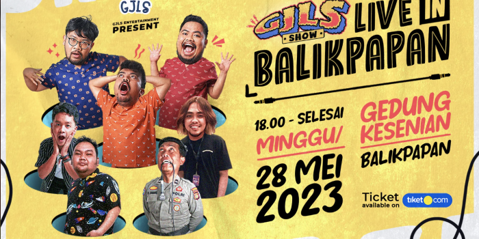 Tiket Terbatas! GJLS Show Live in Balikpapan Hadir dengan Komika Nasional