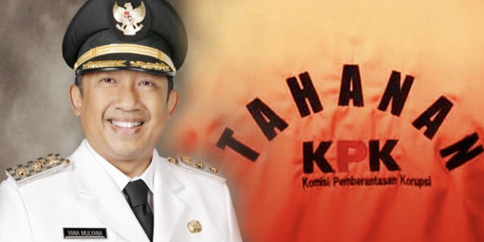 Walikota Bandung, Yana Mulyana telah ditangkap oleh Komisi Pemberantasan Korupsi (KPK) dalam Operasi Tangkap Tangan (OTT) terkait dugaan suap program Bandung Smart City. Jumat, (14/04/2023). Foto: Suara Cirebon