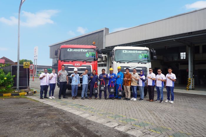 UD Trucks Indonesia bersama dengan PT Astra International UD Trucks Sales Operations (Astra UD Trucks) melanjutkan program apresiasi bagi para pengemudi truk Indonesia di setiap gerai UD Trucks yang terletak di Pulau Jawa, mulai hari Rabu (12/4/2023). Foto: BorneoFlash.com/Ist.