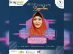 Living Plaza bekerja sama dengan IWAPI dan Yuk Ngaji Balikpapan mengadakan Talkshow bersama artis Angelina Sondakh pada Ahad, 16 April 2023.