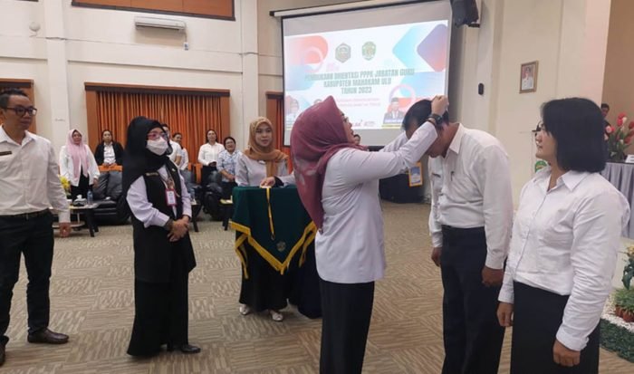 Orientasi Pegawai Pemerintah dengan Perjanjian Kerja (PPPK) Angkatan I Jabatan Guru Kabupaten Mahulu Tahun 2023.