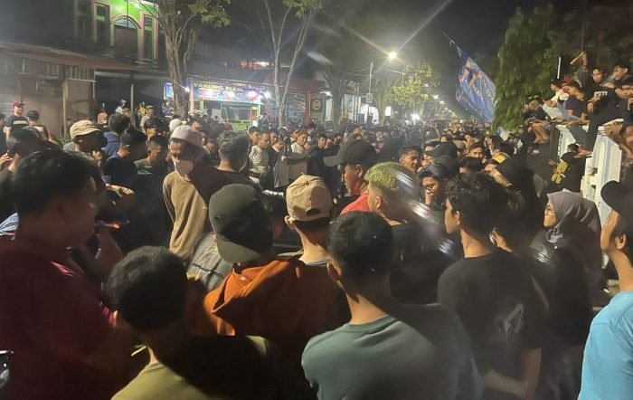 Kemeriahan Speed Run On The Road 2023 yang digelar oleh Ketua DPRD Bontang di Jalan Awang Long.
