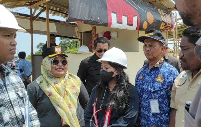 Inspeksi Mendadak (Sidak) ke lokasi pembangunan sekolah terpadu di Balikpapan Regency Kecamatan Balikpapan Selatan