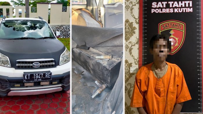 Tersangka SE (LK) mengisi BBM Bersubsidi dengan jumlah banyak telah diamankan, kapasitas tangki BBM mobilnya mencapai 200 liter.