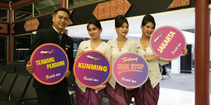 Batik Air Peluncuran rute baru yang memperkuat konektivitas penerbangan Internasional Ke Tiongkok, Kunming. Rabu (19/04/2023). Foto: HO.