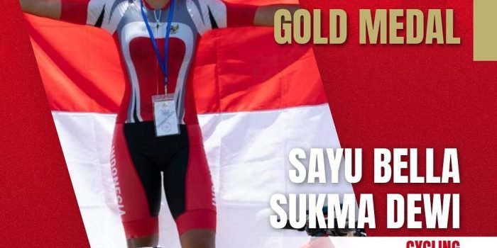 SEA Games 2023 : Indonesia Sabet Emas Keempat di Balap Sepeda XCO Putri