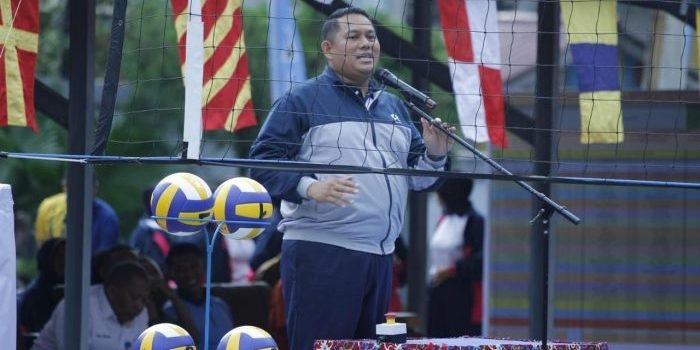 Turnamen Bola Voli Danlanal Cup Tahun 2023 Resmi Di Buka 