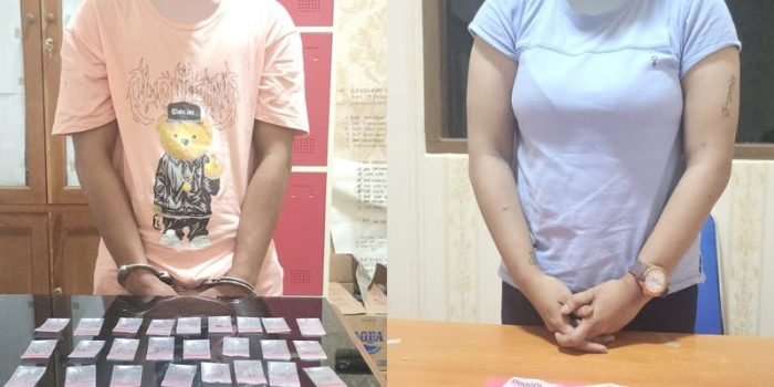 Berantas Narkoba di Gunung Bugis, Ditresnarkoba Polda Kaltim Amankan Dua Tersangka