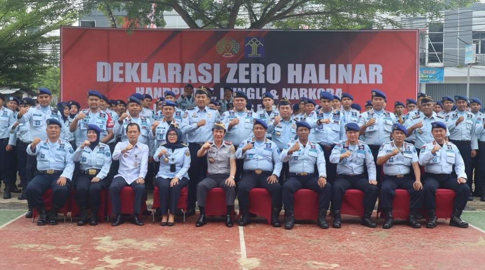 Kanwil Kemenkumham Kaltim Jadi Satuan Kerja Yang Bersih dan Zero dari Halinar 