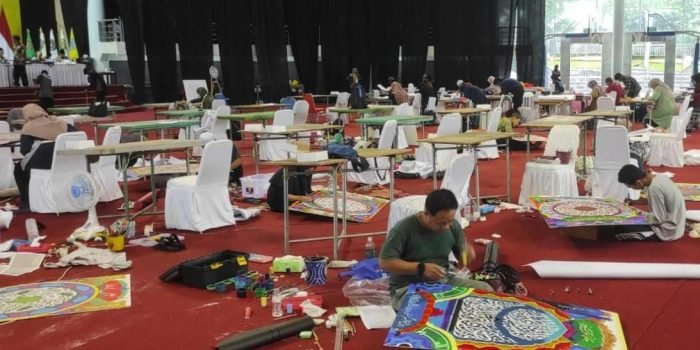 Hari Kedua Lomba MTQ Cabang Kaligrafi, Sebanyak 40 Peserta Adu Keahlian 