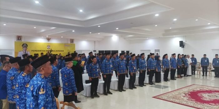 Lantik 92 ASN, Wali Kota Pesan Bekerja Baik dan Berintegritas, Kinerja Dievaluasi Secara Berkala