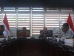 Pemkot Balikpapan meIakukan rapat koordinasi lanjutan dengan Pertagas, di Balai Kota, Kamis (4/5/2023). Foto: BorneoFlash.com/Niken Sulastri.