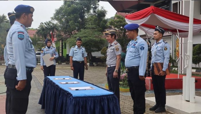 Penandatanganan Deklarasi Halinar kepada seluruh Ka-UPT dijajaran Pemasyarakatan. Foto: BorneoFlash.com/Ist.