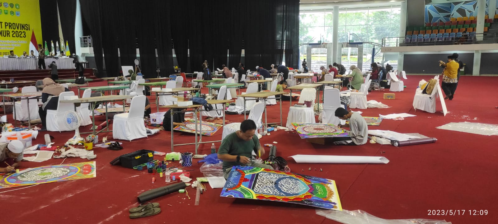 Hari Pertama MTQ Kaligrafi Diikuti 40 Peserta