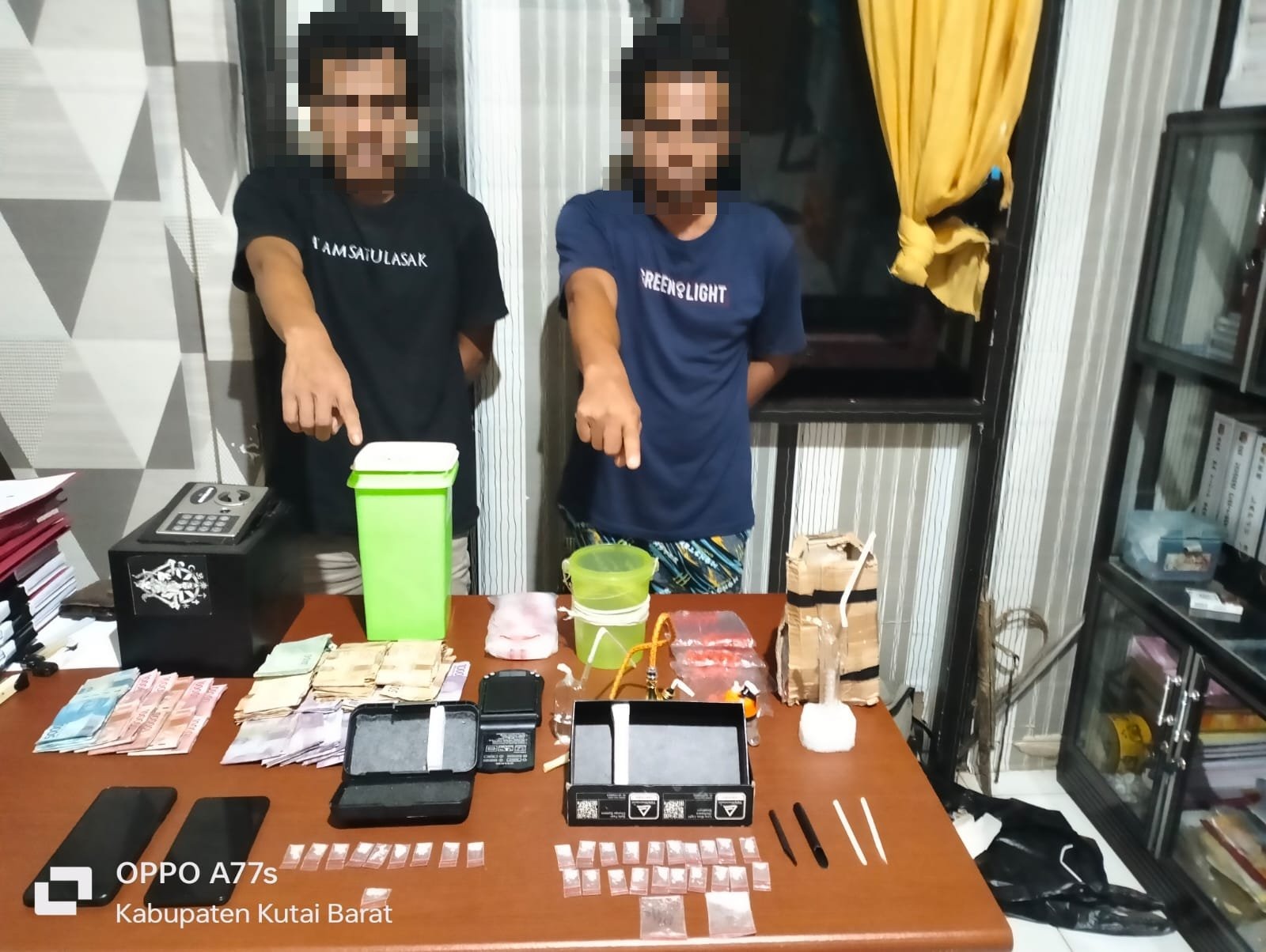 Polsek Bongan Kubar Berhasil Mengungkap Pengedaran Narkoba, 2 Pria Diamankan dari Pengembangan Kasus Sebelumnya