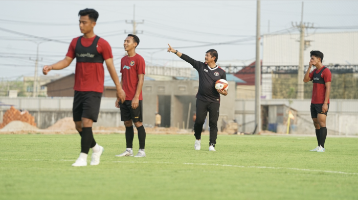 Sesi Latihan Timnas Indonesia Jelang Laga Melawan Timor Leste Foto: PSSI