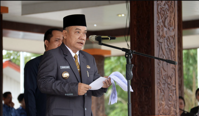 Hari OTDA ke-XXVI Wabup Ajak Pacu Percepatan dan Pemerataan Pembangunan Daerah Foto: Prokopim Mahakam Ulu