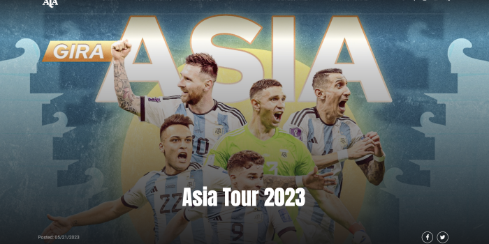 Fifa Matchday 2023: La Albiceleste Umumkan Laga Kontra Timnas Indonesia di Jakarta Foto: AFA Official