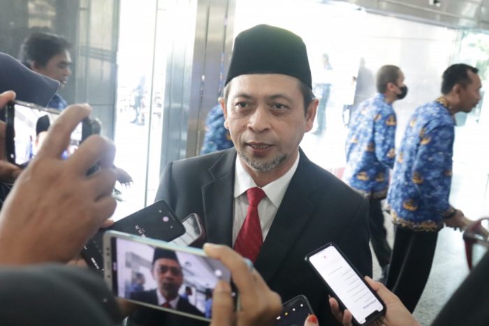 Wakil Gubernur Kaltim, H Hadi Mulyadi usai Upacara Hari Kebangkitan Nasional (Harkitnas) ke 115, di Kantor Gubernur Kaltim, Senin (22/5/2023). Foto: HO/diskominfo.kaltimprov.go.id
