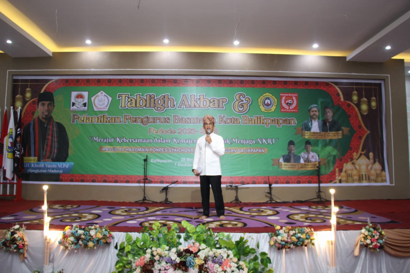 Hadiri Pelantikan Empat Organisasi Madura, Wali Kota Pesan Jaga dan Bangun Kota Balikpapan 