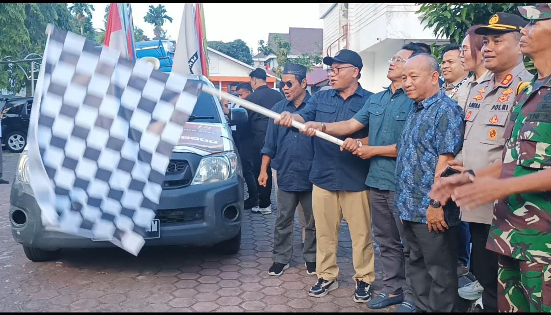 KPU Balikpapan Lepas Kirab Pemilu Tahun 2024
