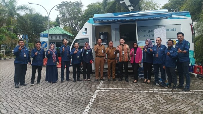 PTMB bersama Bank BJB menjalin kerja sama Foto: Niken/BorneoFlash.com