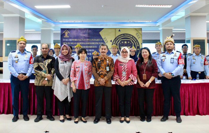 Kantor Imigrasi Balikpapan Raih Apresiasi Saat Evaluasi ZI Menuju WBBM Tahun 2023 Foto: Ist