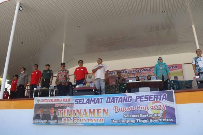 Gelaran Turnamen Bola Voli Bupati Cup 2023 Kutai Barat Berlangsung Meriah. Foto: BorneoFlash.com/Ist