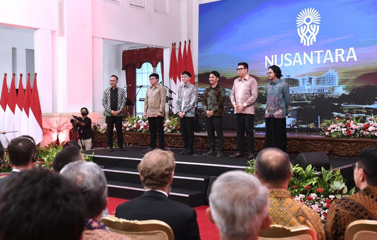 Peluncuran Logo Baru Ibukota Nusantara di Istana Negara
