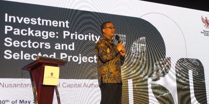 Deputi Bidang Pendanaan dan Investasi IKN Agung Wicaksono. Foto: BorneoFlash.com/Ist.