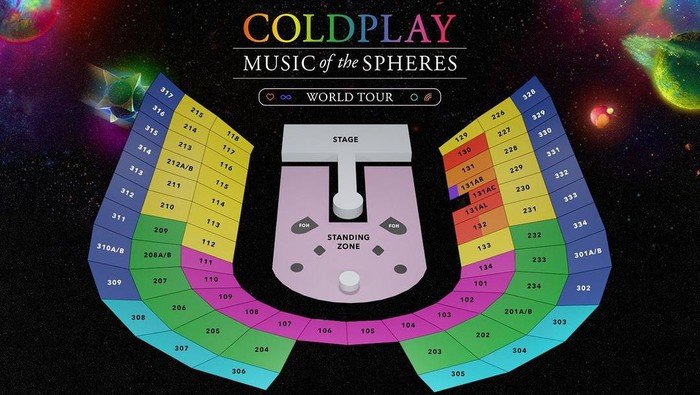 Konser Coldplay Jakarta Terjual Habis, Penggemar Desak Penambahan Hari! Foto: Official PK Entertainment