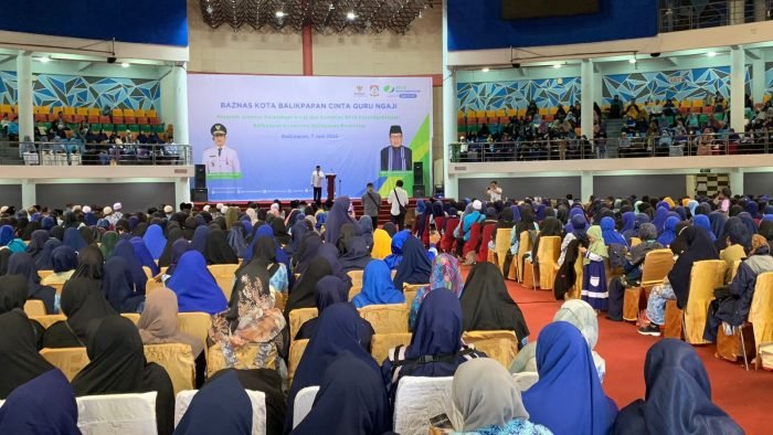 BPJS Ketenagakerjaan Berikan Jaminan kepada  3.080 Guru TKA/TPA BKPRMI Se Kota Balikpapan Secara Gratis. Foto: BorneoFlash.com/Niken Sulastri.