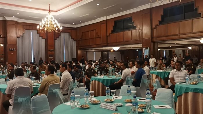 Forum Koordinasi Sentra Gakkumdu, di Ballroom Hotel Grand Senyiur, pada hari Selasa (20/6/2023). Foto: BorneoFlash.com/Niken Sulastri. 

