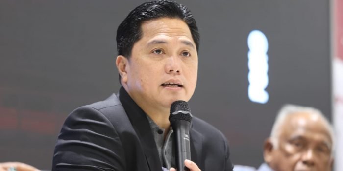 Ketua Umum PSSI Erick Thohir.  Foto: HO/pssi.org