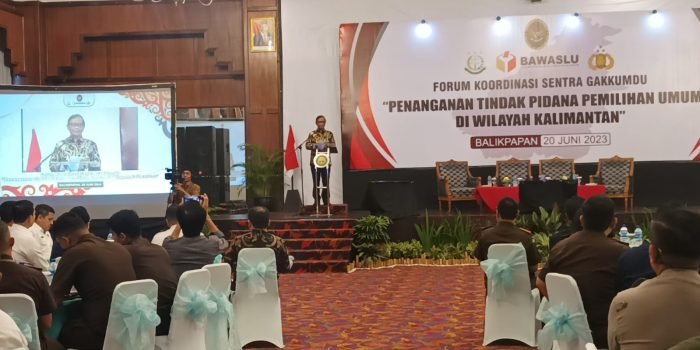 Jelang Pemilu 2024, Mahfud MD Buka Forum Koordinasi Sentra Gakkumdu di Kaltim 