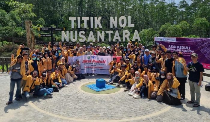 Otorita Ibu Kota Nusantara (OIKN) ajak masyarakat yang berkunjung dan beraktivitas di kawasan Ibu Kota Nusantara (IKN) untuk lebih peduli terhadap masalah sampah. Foto: BorneoFlash.com/Ist.