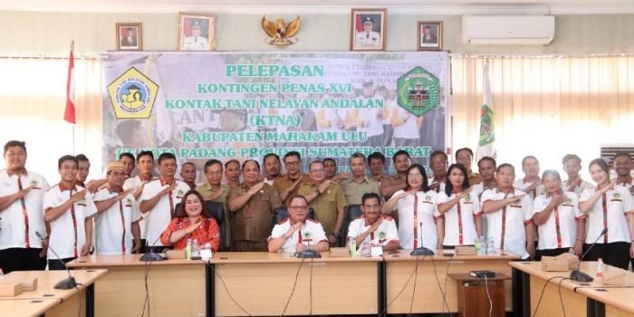 Pelepasan Kelompok Kontak Tani Nelayan Andalan Mahulu, Ikuti PENAS KTNA ke XVI di Kota Padang