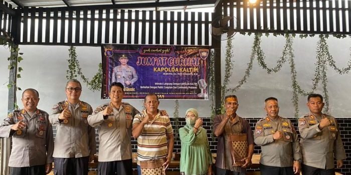 Serap Aspirasi Masyarakat, Polda Kaltim Gelar Jumat Curhat