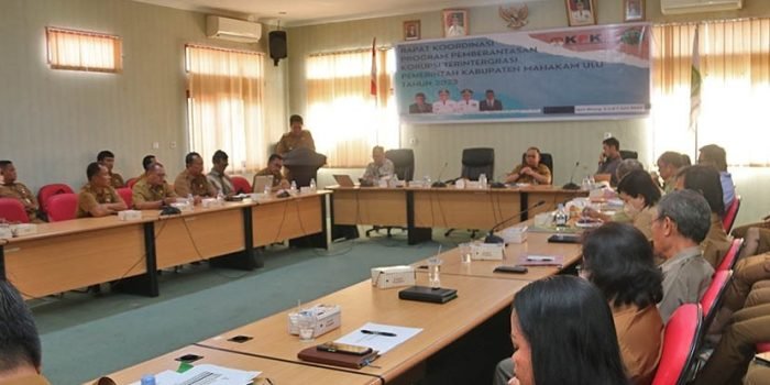 Upaya Pencegahan Korupsi demi Tata Kelola di Pemerintahan, Pemkab Mahulu Kedatangan KPK