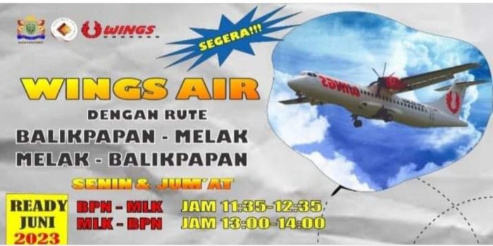 Belum Jelas Kapan Mendarat di Kubar, Informasi Harga Tiket Pesawat Wings Air Sudah Tersebar 