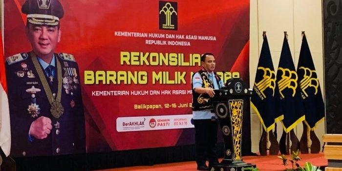 Kanwil Kemenkumham Kaltim Jadi Tuan Rumah Pelaksanaan Rekonsiliasi BMN Tahun 2023