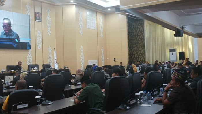 Suasana Rapat paripurna Dewan Perwakilan Rakyat Daerah (DPRD) Kota Balikpapan ke 9 masa sidang II Tahun 2023 Foto: Niken/BorneoFlash.com