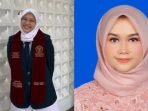 Kolase: Mahasiswi Fakultas Kedokteran (FK) Alfatea Pintari Rahmi dan Azzara Aji Syahputri Fakultas Ilmu Komputer Universitas Brawijaya (UB). Foto: Istimewa (dok. UB)