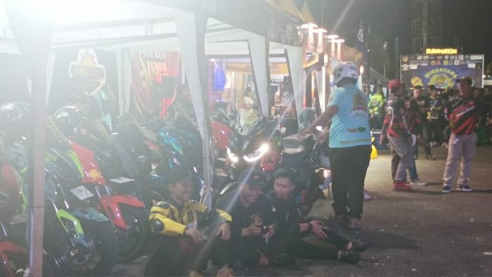 Anniversary ke 4 Wirabuana digelar di Halaman Balikpapan Sport Convention Center (BSCC/DOME) pada hari Minggu (9/7/2023) malam. Foto: BorneoFlash.com/Niken Sulastri.