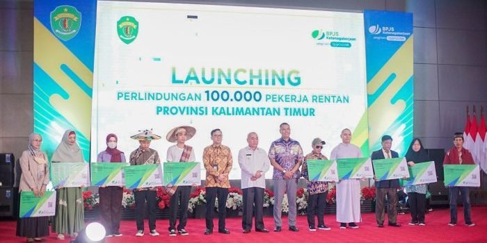 Usai Terbitkan Pergub, Pemprov Kaltim Langsung Daftarkan 100 Ribu Pekerja Rentan Jadi Peserta BPJS Ketenagakerjaan  